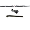 Bontrager full carbon bicycles parts straight handlebar/black stem/seatpost